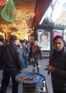 Chestnut seller in Paris